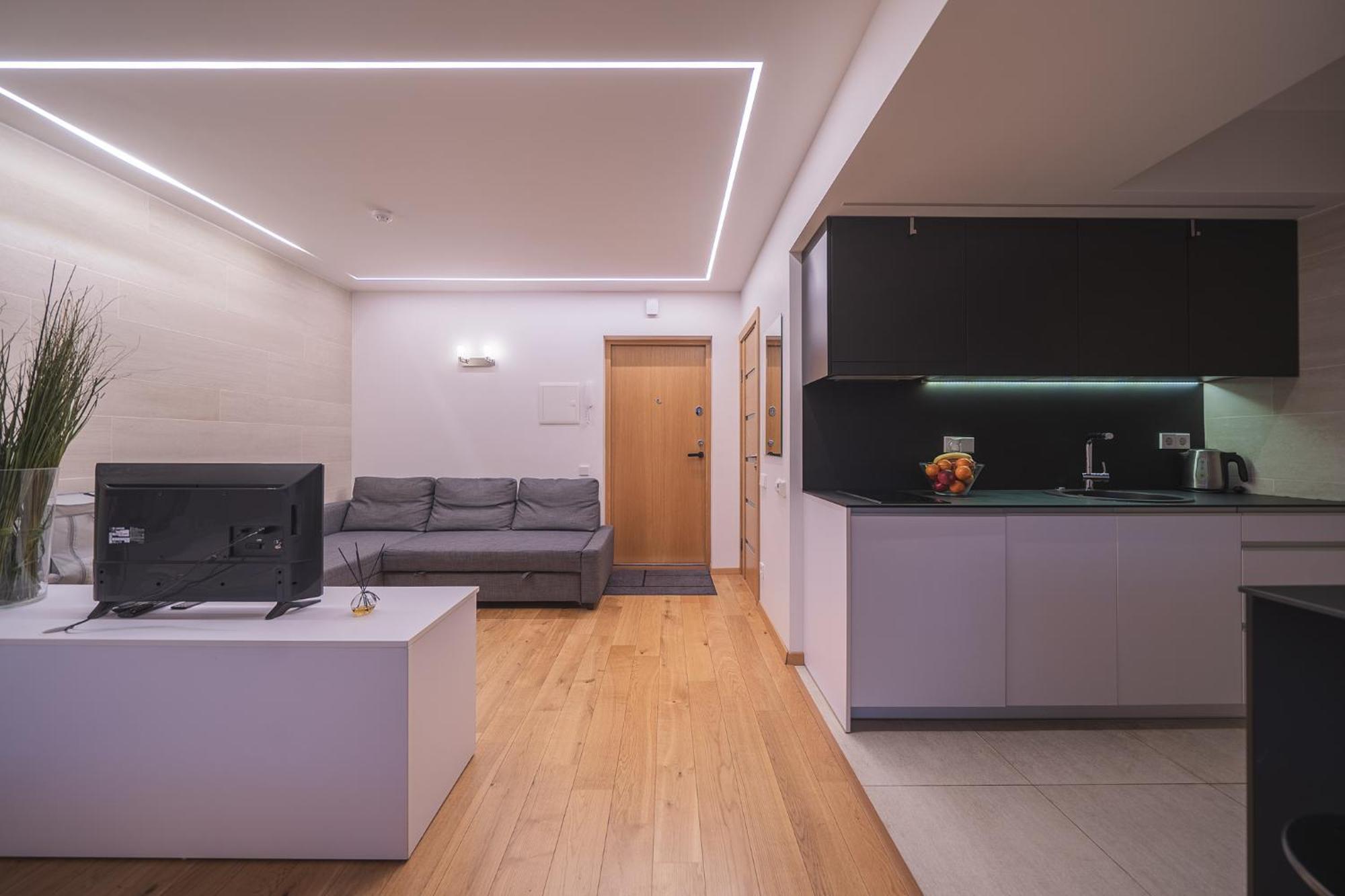 Gyneju Self Check-In Apartments Вильнюс Экстерьер фото