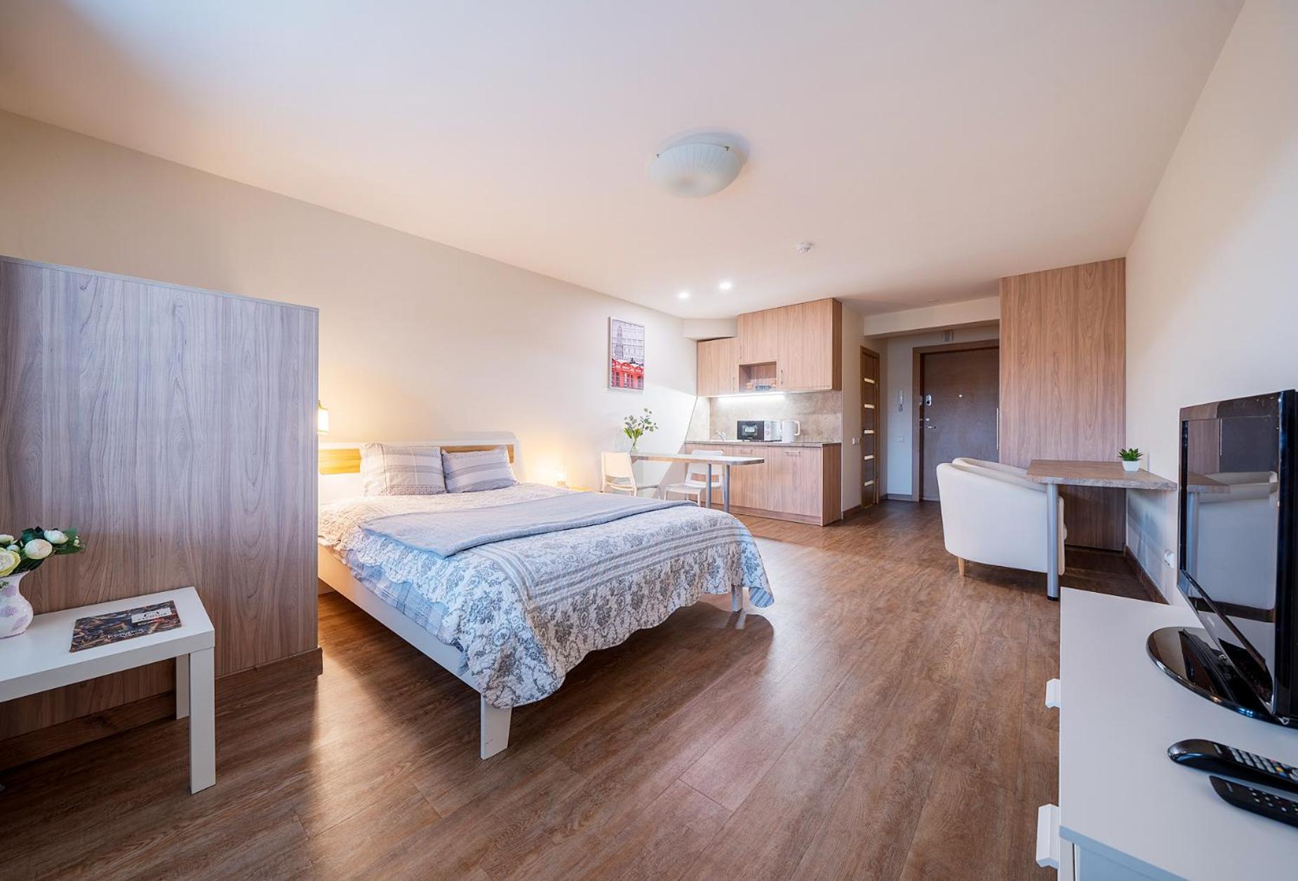 Gyneju Self Check-In Apartments Вильнюс Номер фото