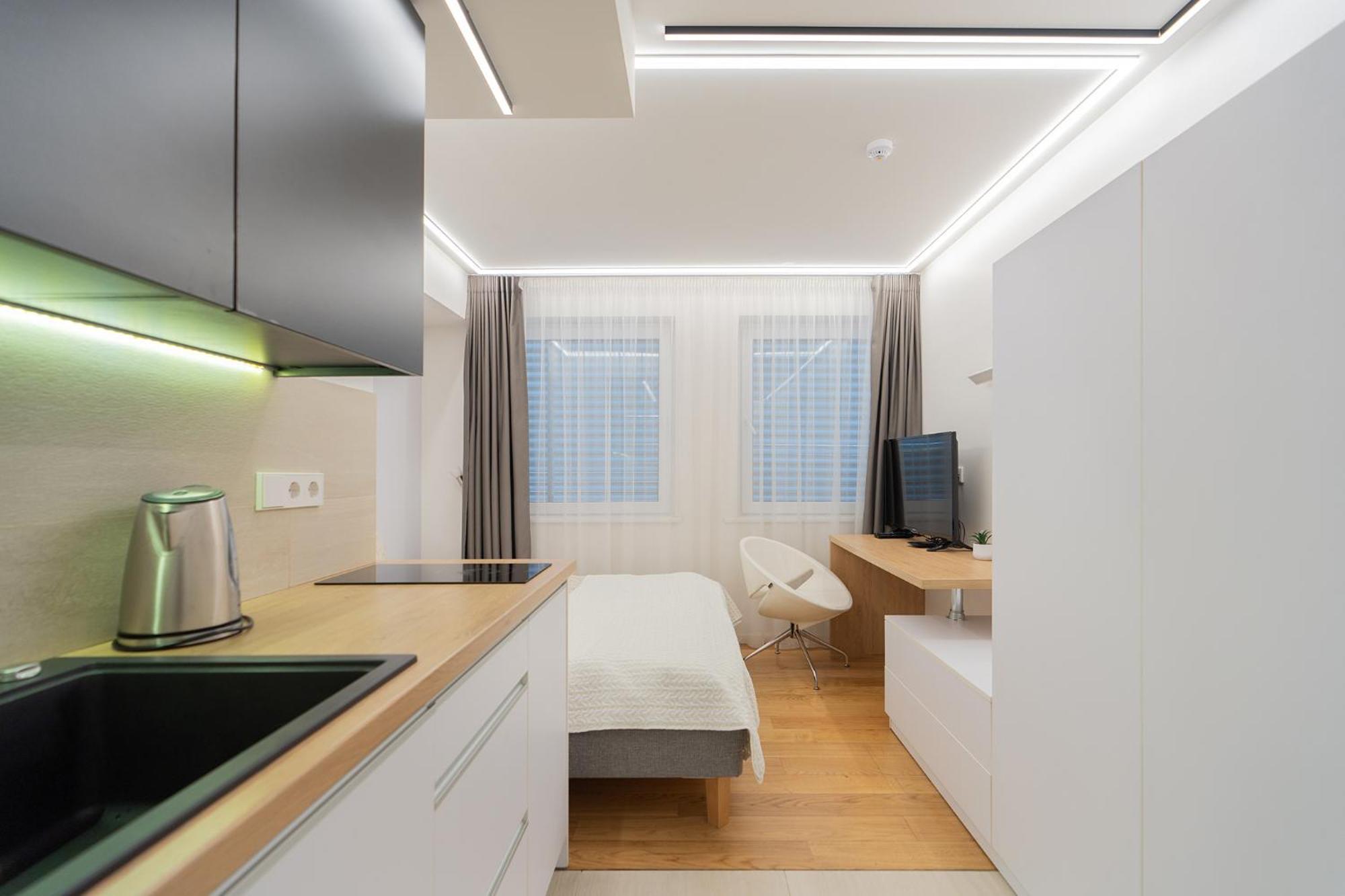 Gyneju Self Check-In Apartments Вильнюс Экстерьер фото